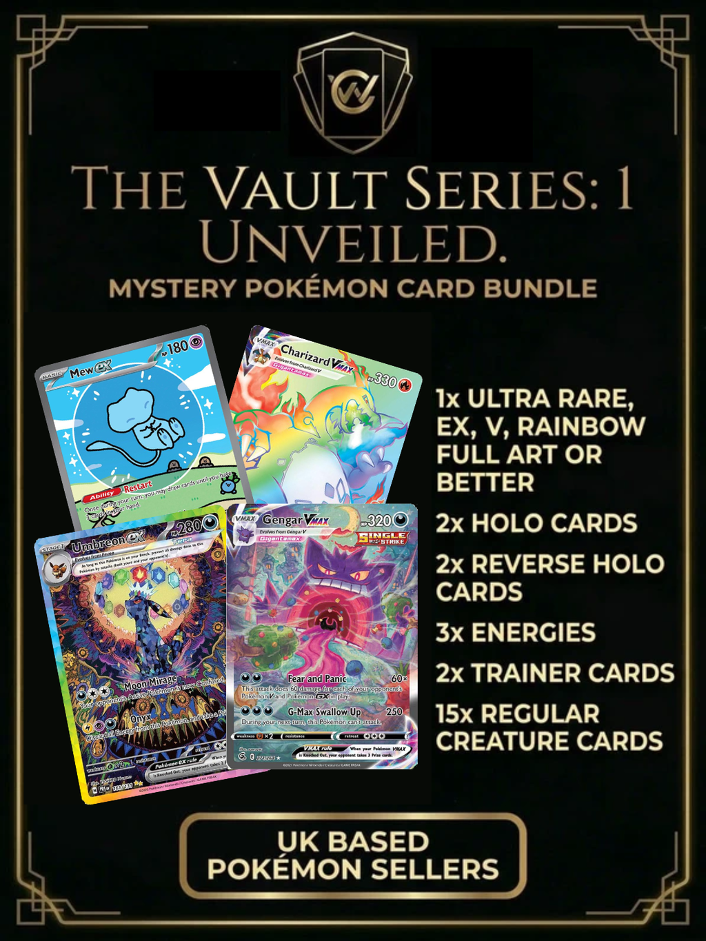 Vault Series 1 Pokémon Card Bundle